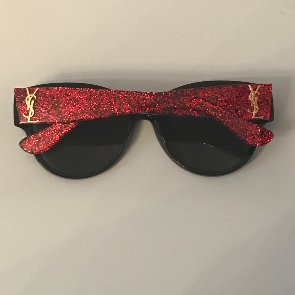💥SUPER SALE 💥Saint Laurent Glitter Sunglasses - Picture 4 of 8